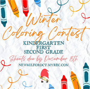 winter coloring contest
