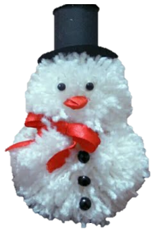 Snowman PomPom