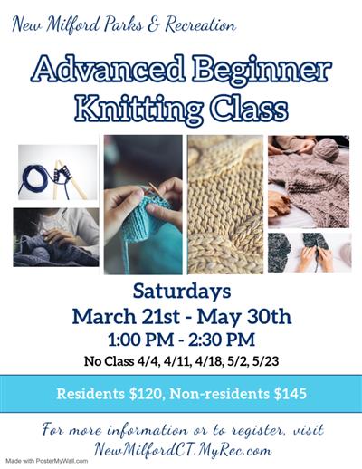 adv beginner knit 2026