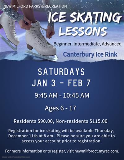 iceskating flier