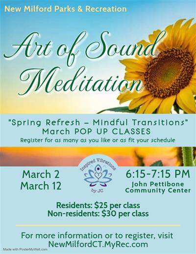 information about March session information about March session